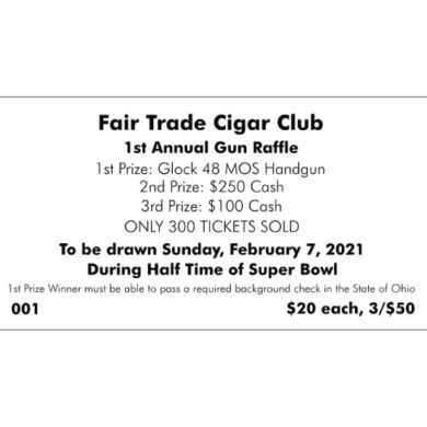 Gun Raffle Tickets